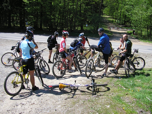 Vizovické vrchy na kole 2009