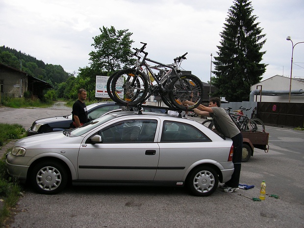 Sněžka na kole 2008